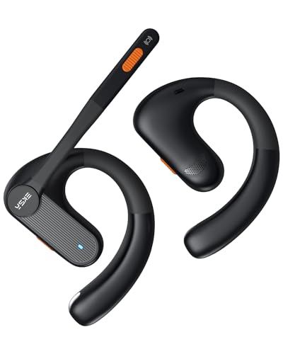 EKSA S30 オープンイヤー型ワイヤレスイヤホン Bluetooth5.3 耳掛け式完全ワイヤレスイヤホン最大70時間再生 マルチポイント接続 耳を塞がない 開放型イヤホン 急速充電 AAC/SBC/aptX対応 通話/音楽/オーディオブック/ゲーム Ju
