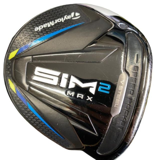 【中古】 テーラーメイド SIM2 MAX 5W フェアウェイウッド FW Speeder 661 EVOLUTION VII (フレックスS) メンズ 男性用 右利き 右用 Cランク ゴルフクラブ