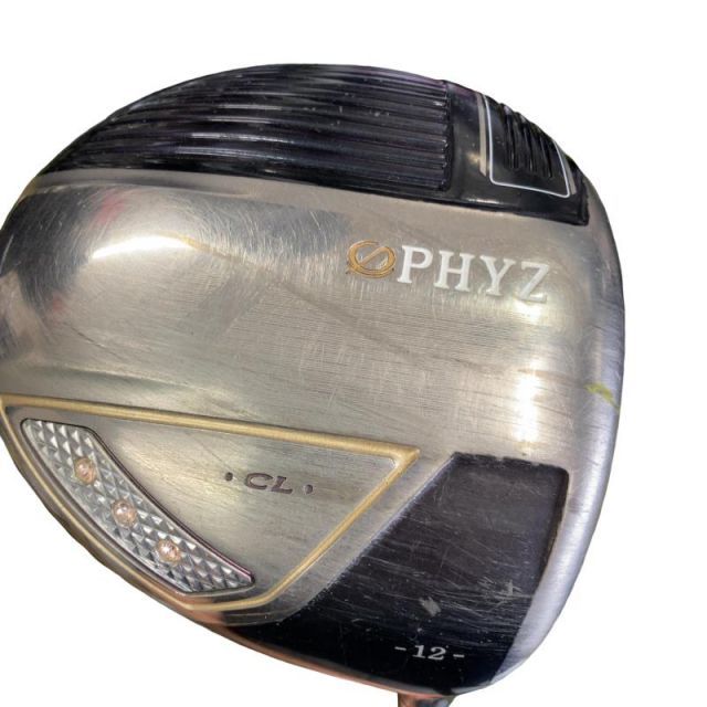 【中古】 ブリヂストン PHYZ(2014) CL 12°(44.5インチ) レディース ドライバー DR PZ-404W (フレックスL) レディース 女性用 右利き 右用 Dランク ゴルフクラブ