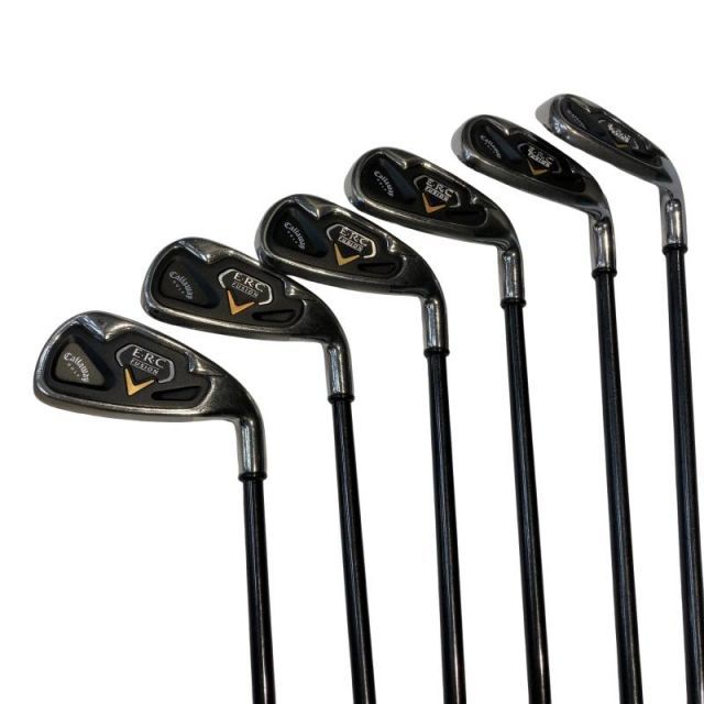 【中古】 キャロウェイ E・R・C FUSION 6S アイアンセット IR JV 50i E-SERIES 05 (フレックスR) メンズ 男性用 右利き 右用 Cランク ゴルフクラブ