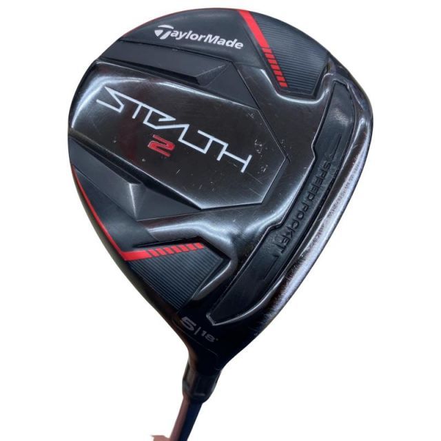 【中古】 テーラーメイド STEALTH2 5W フェアウェイウッド FW 純正特注シャフト (フレックスS) メンズ 男性用 右利き 右用 Cランク ゴルフクラブ