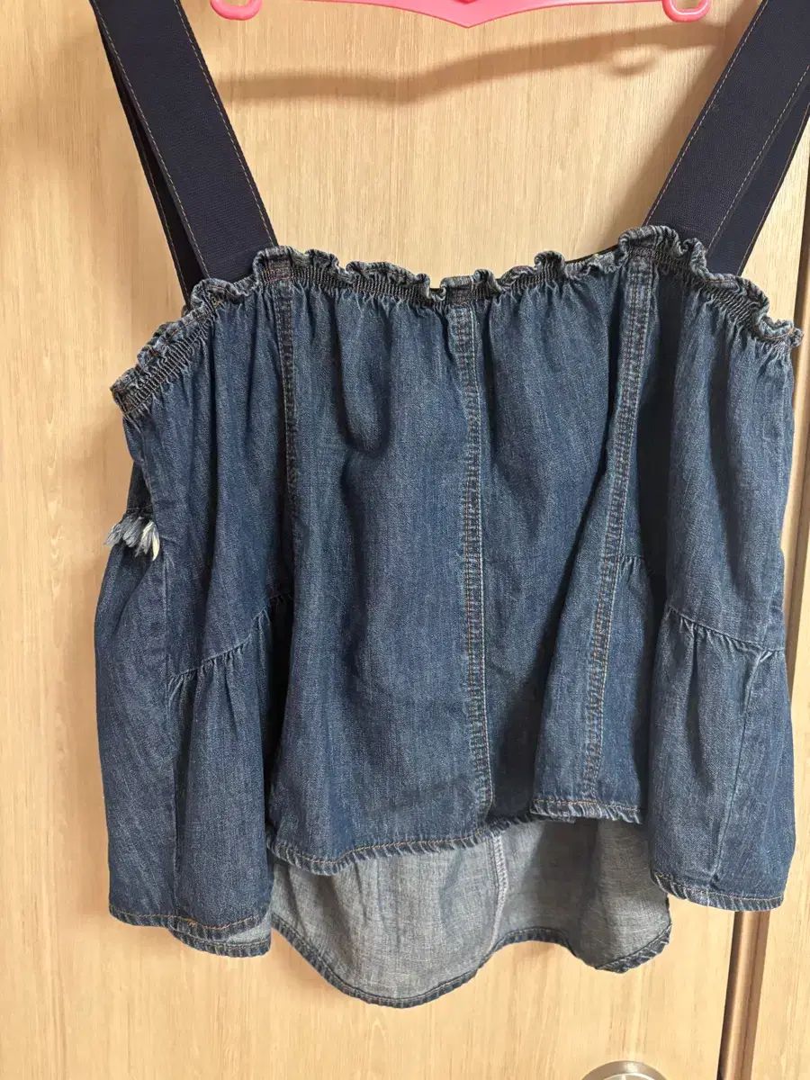LUCKY CHOUETTE ラッキーシュエトゥ デニム ビスチェ 36