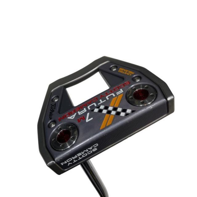 【中古】 タイトリスト SCOTTY CAMERON FUTURA X7M JAPAN LIMITED RELEASE 34インチ パター PT スチール (フレックスその他) メンズ 男性用 右利き 右用 Cランク ゴルフクラブ