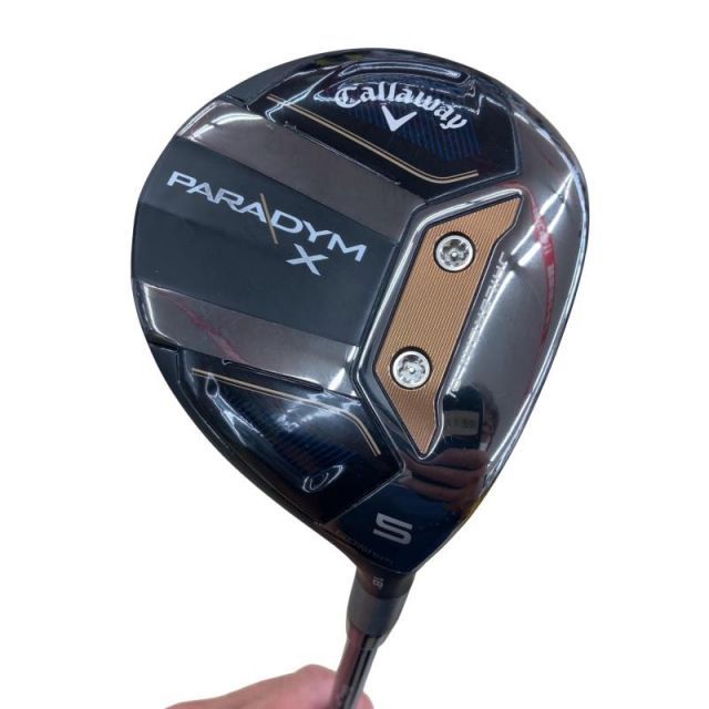 【中古】 キャロウェイ PARADYM X 5W フェアウェイウッド FW 純正特注シャフト (フレックスS) メンズ 男性用 右利き 右用 Cランク ゴルフクラブ