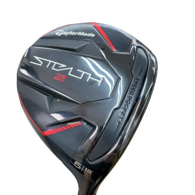 【中古】 テーラーメイド STEALTH2 5W フェアウェイウッド FW TENSEI RED TM50(STEALTH FW) (フレックスS) メンズ 男性用 右利き 右用 Cランク ゴルフクラブ