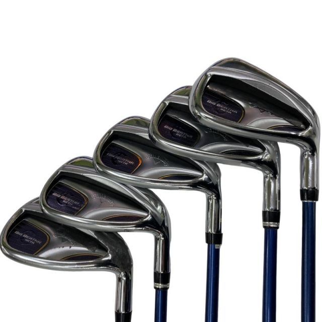 【中古】 キャロウェイ BIG BERTHA(2016) BETA 5S アイアンセット IR GP for BIG BERTHA(アイアン) (フレックスR) メンズ 男性用 右利き 右用 Cランク ゴルフクラブ