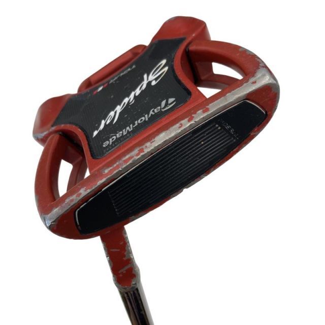 【中古】 テーラーメイド Spider Tour RED(サイトライン) 34インチ パター PT スチール (フレックスその他) メンズ 男性用 右利き 右用 Dランク ゴルフクラブ