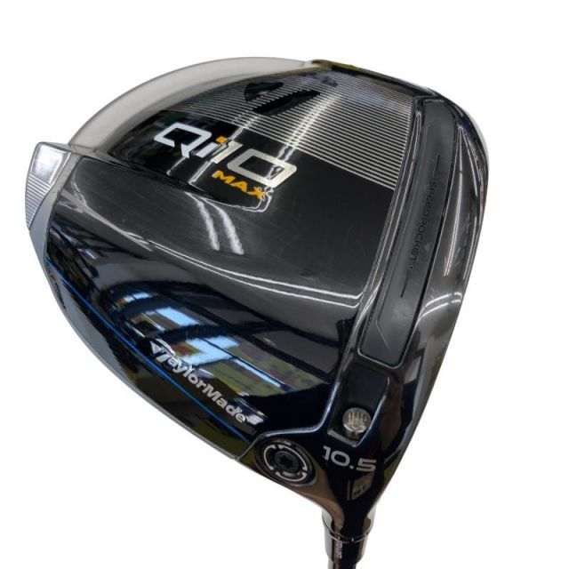 【中古】 テーラーメイド Qi10 MAX 10.5° ドライバー DR Diamana BLUE TM50(Qi10 DR) (フレックスR) メンズ 男性用 右利き 右用 Bランク ゴルフクラブ