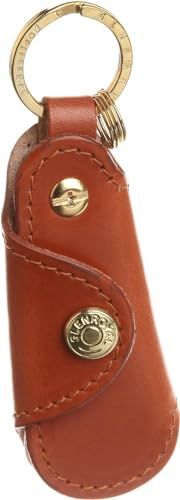 [グレンロイヤル] シューホーン POCKET SHOE HORN 靴べら イギリス製 ブライドルレザー(牛革) 持ち運びに便利 キーホルダー キーリング 水牛の角 英国製 03-5802ｍａ