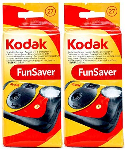 FunSaver 使い捨てカメラ フラッシュ800 ISO 2個付き★ 6d959ac6