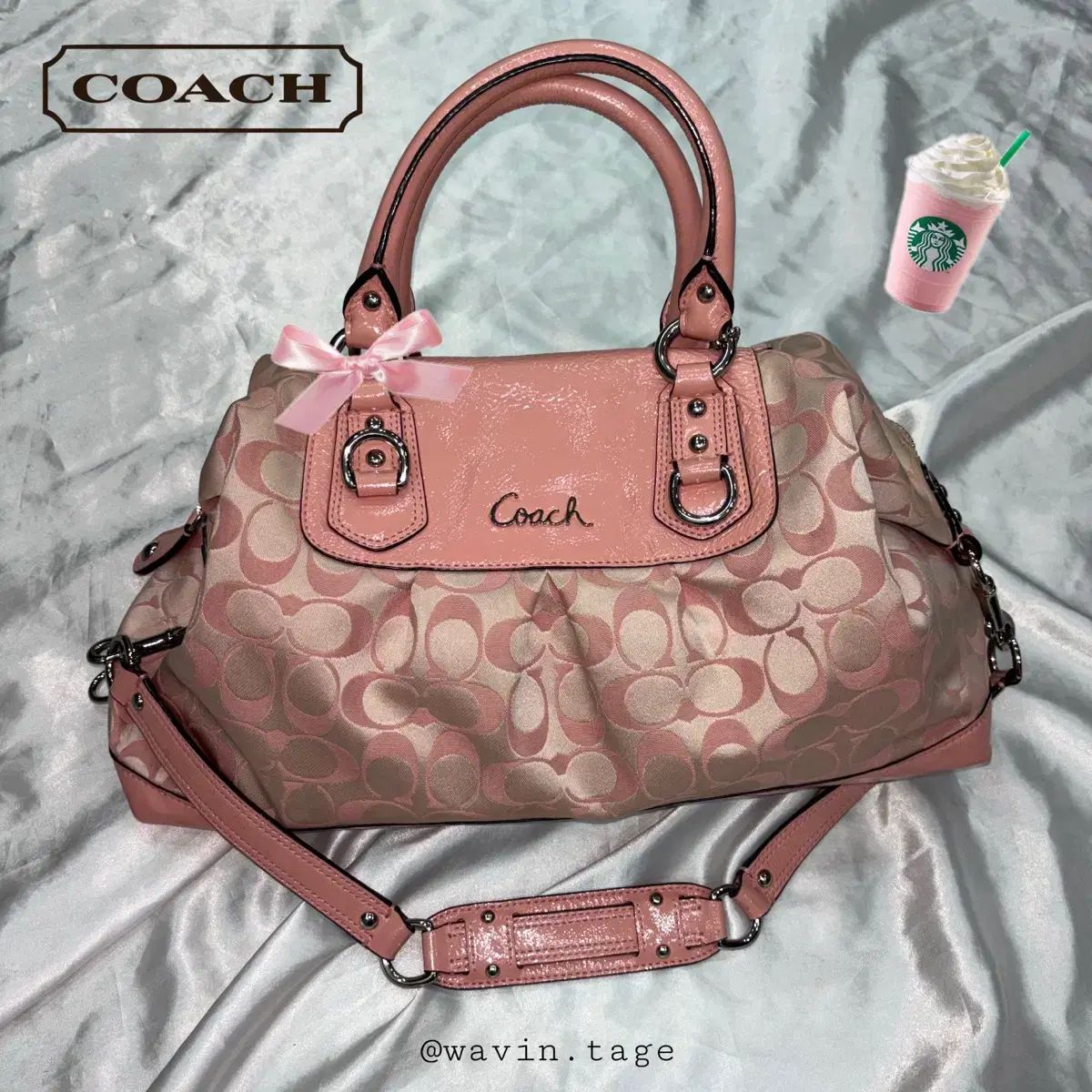 ヴィンテージ COACH コーチ トート/ショルダーバッグ