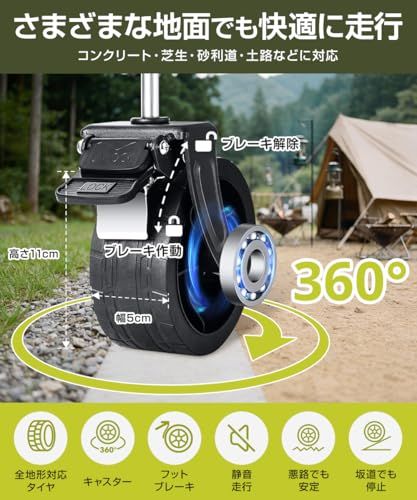 キャリーワゴン 【2026新登場・ワンタッチ収納&後部展開可】 アウトドアワゴン 大容量 200L 耐荷重180kg 自立収納 子供乗せれる キャリーカート 折り畳み 軽量 長物対応 ブレーキ付き 大きいタイヤ スチール制 丈夫 キャンプ カート 台車 荷★m キャリーワゴン 【2026新登場・ワンタッチ収納&後部展開可】 アウトドアワゴン 大容量 200L 耐荷重180kg 自立収納 子供乗せれる キャリーカート 折り畳み 軽量 長物対応 ブレーキ付き 大きいタイヤ スチール制 丈夫 キャンプ カート 台車 荷★m