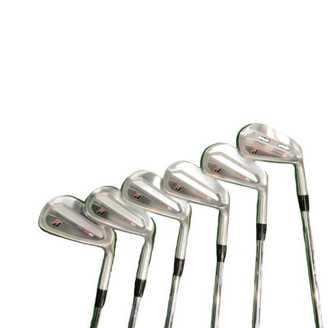【中古】 ブリヂストン BRIDGESTONE 221CB 6S アイアンセット IR 純正特注シャフト (フレックスS) メンズ 男性用 右利き 右用 Cランク ゴルフクラブ