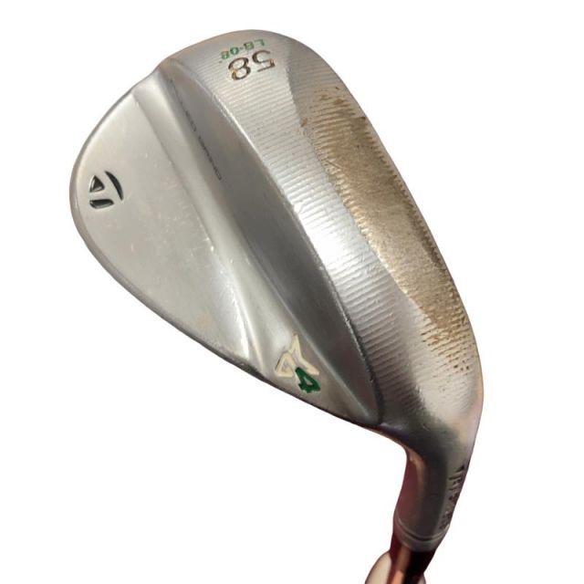 【中古】 テーラーメイド Taylor Made MILLED GRIND 4 58°/08° ウェッジ WG NS PRO MODUS3 TOUR105 (フレックスS) メンズ 男性用 右利き 右用 Dランク ゴルフクラブ