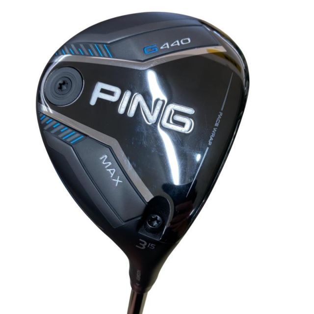 【中古】 ピン G440 MAX 3W フェアウェイウッド FW PING TOUR 2.0 CHROME 65(FW) (フレックスS) メンズ 男性用 右利き 右用 Cランク ゴルフクラブ