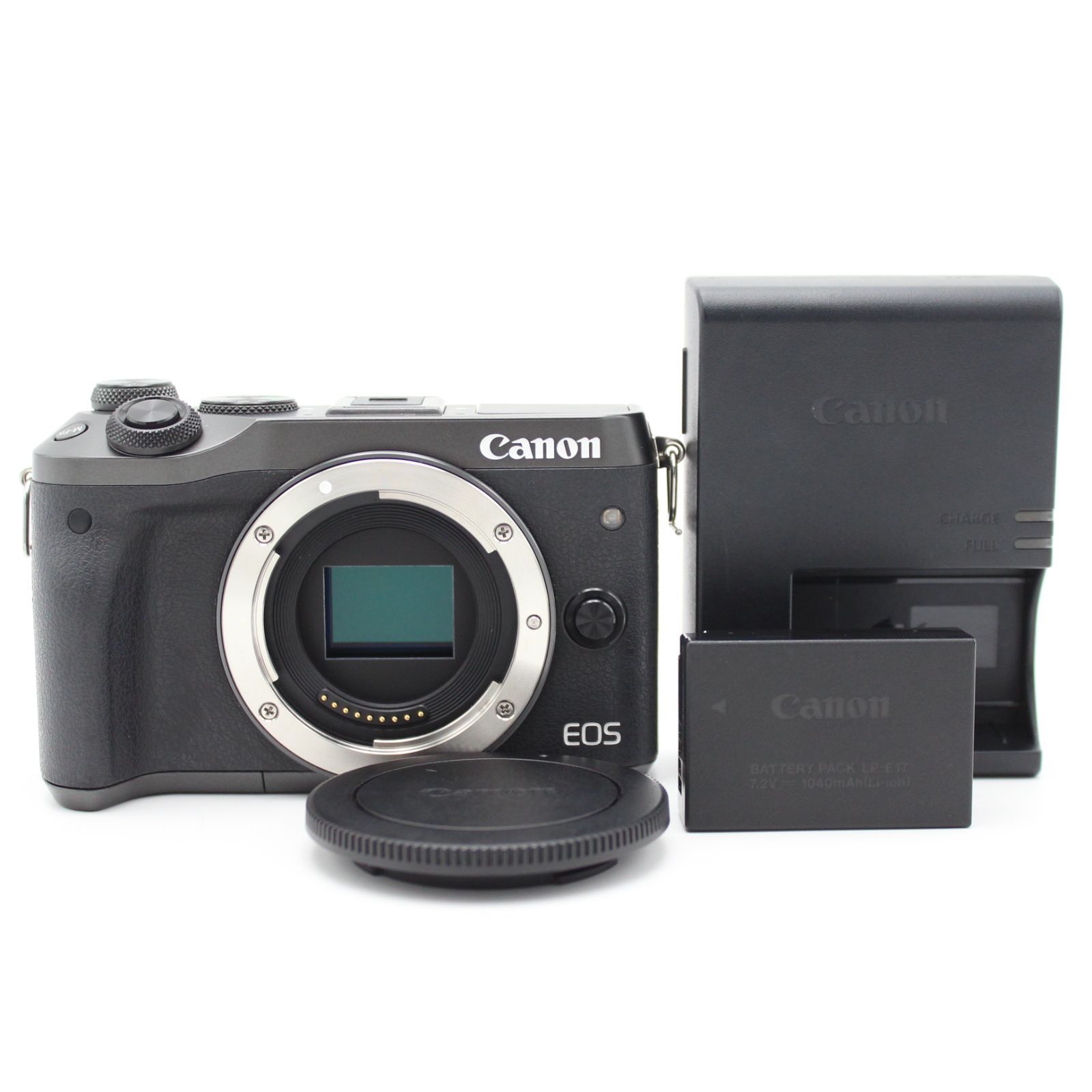 ■美品■ CANON キヤノン EOS M6 ボディ ブラック ♯13115