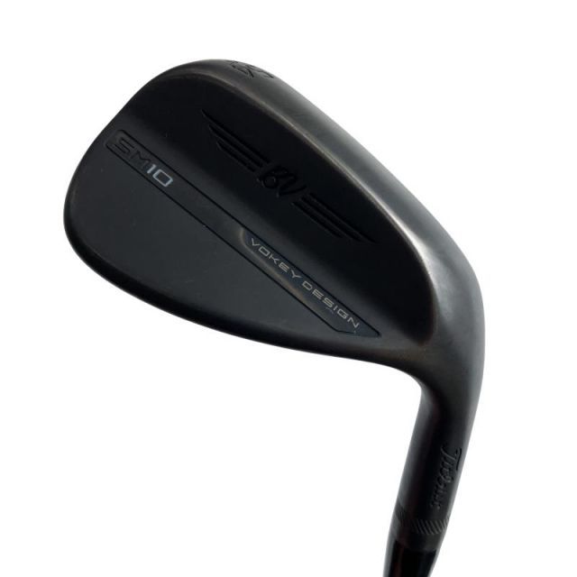 【中古】 タイトリスト VOKEY SPIN MILLED SM10 ジェットブラック 54°/14°F ウェッジ WG Dynamic Gold (フレックスS) メンズ 男性用 右利き 右用 Cランク ゴルフクラブ