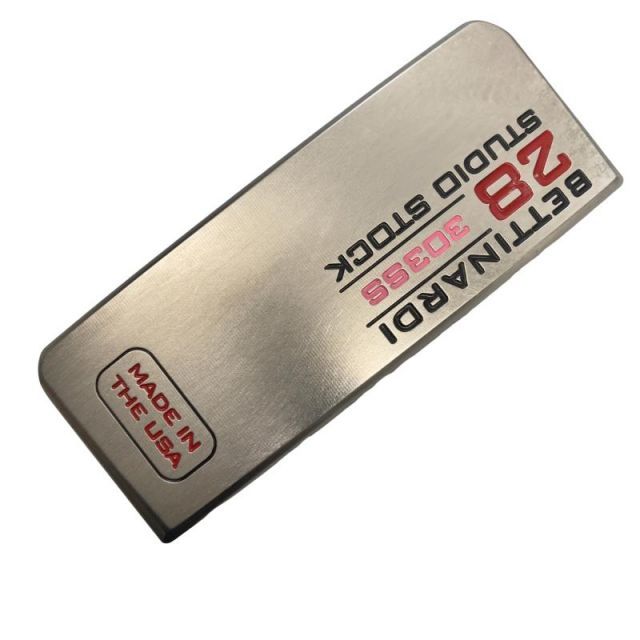 【中古】 ベティナルディ BETTINARDI STUDIO STOCK 28(2021) 33インチ パター PT スチール (フレックスその他) メンズ 男性用 右利き 右用 Cランク ゴルフクラブ