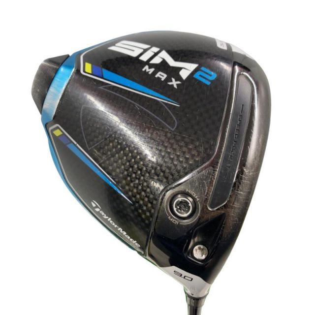 【中古】 テーラーメイド SIM2 MAX 9° ドライバー DR TENSEI BLUE TM50(SIM2 DR) (フレックスS) メンズ 男性用 右利き 右用 Cランク ゴルフクラブ