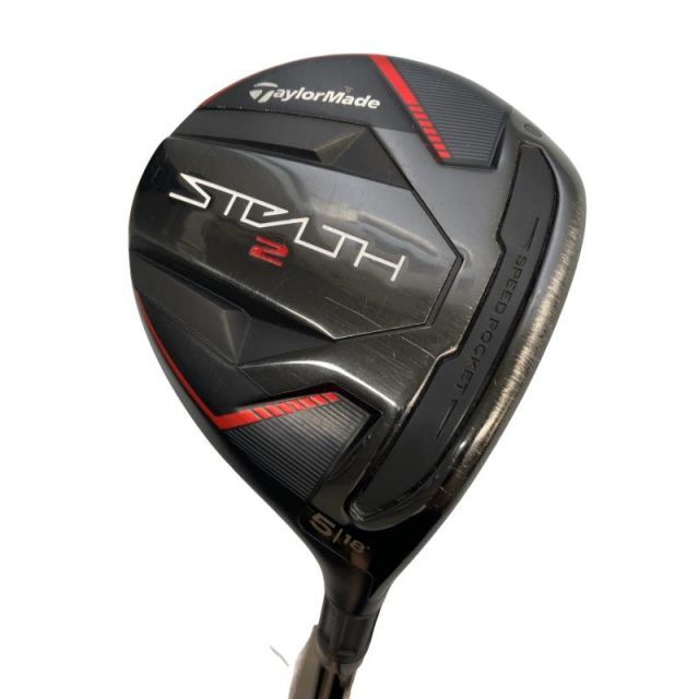 【中古】 テーラーメイド STEALTH2 5W フェアウェイウッド FW 純正特注シャフト (フレックスS) メンズ 男性用 右利き 右用 Cランク ゴルフクラブ