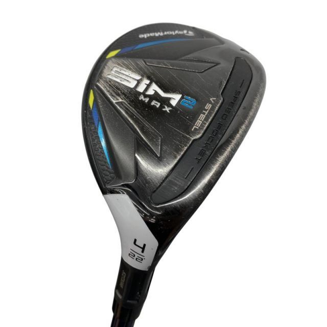 【中古】 テーラーメイド SIM2 U4 ユーティリティ UT TENSEI SILVER TM70(SIM2 UT) (フレックスS) メンズ 男性用 右利き 右用 Cランク ゴルフクラブ