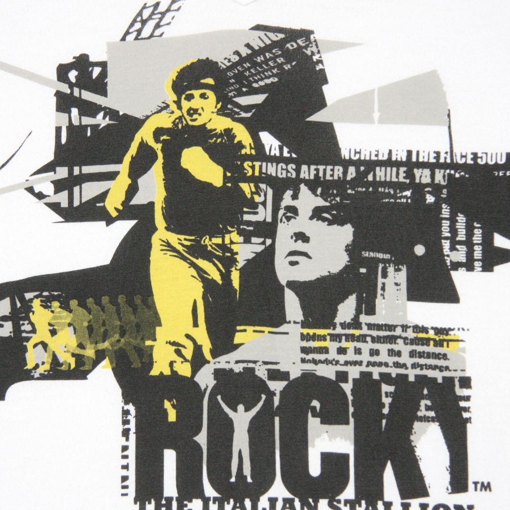【ドルチェ&ガッバーナ】Tシャツ メンズ 48 L 極美品 白 ロッキー コラボ イタリア製 Vネック 2012年 カットオフ コットン100% 半袖 【ドルチェ&ガッバーナ】Tシャツ メンズ 48 L 極美品 白 ロッキー コラボ イタリア製 Vネック 2012年 カットオフ コットン100% 半袖