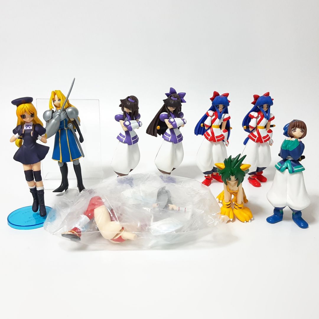 ユージンSRシリーズ バンダイHGシリーズ他クリアカラーフィギュアおまとめセット ユージン SRシリーズ SNKベストフィギュアコレクション サムライ