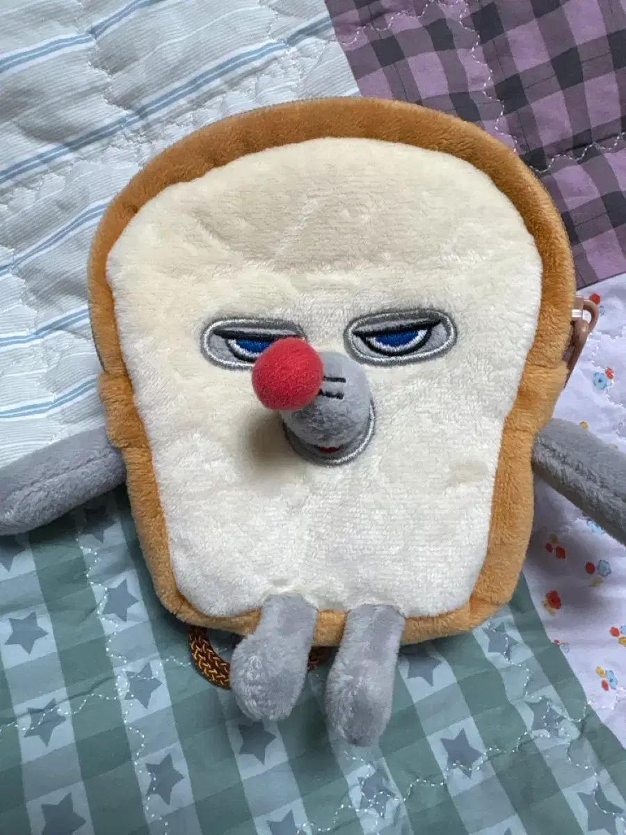 パン泥棒 ミニ クロスバッグ (コインバッグ)
