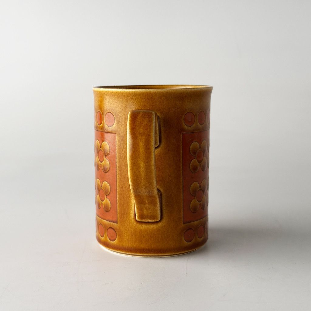 HORNSEA サフラン マグカップ 英国 ヴィンテージ ホーンジー サフロン Saffron イギリス ビンテージ 食器 花柄 花 90941