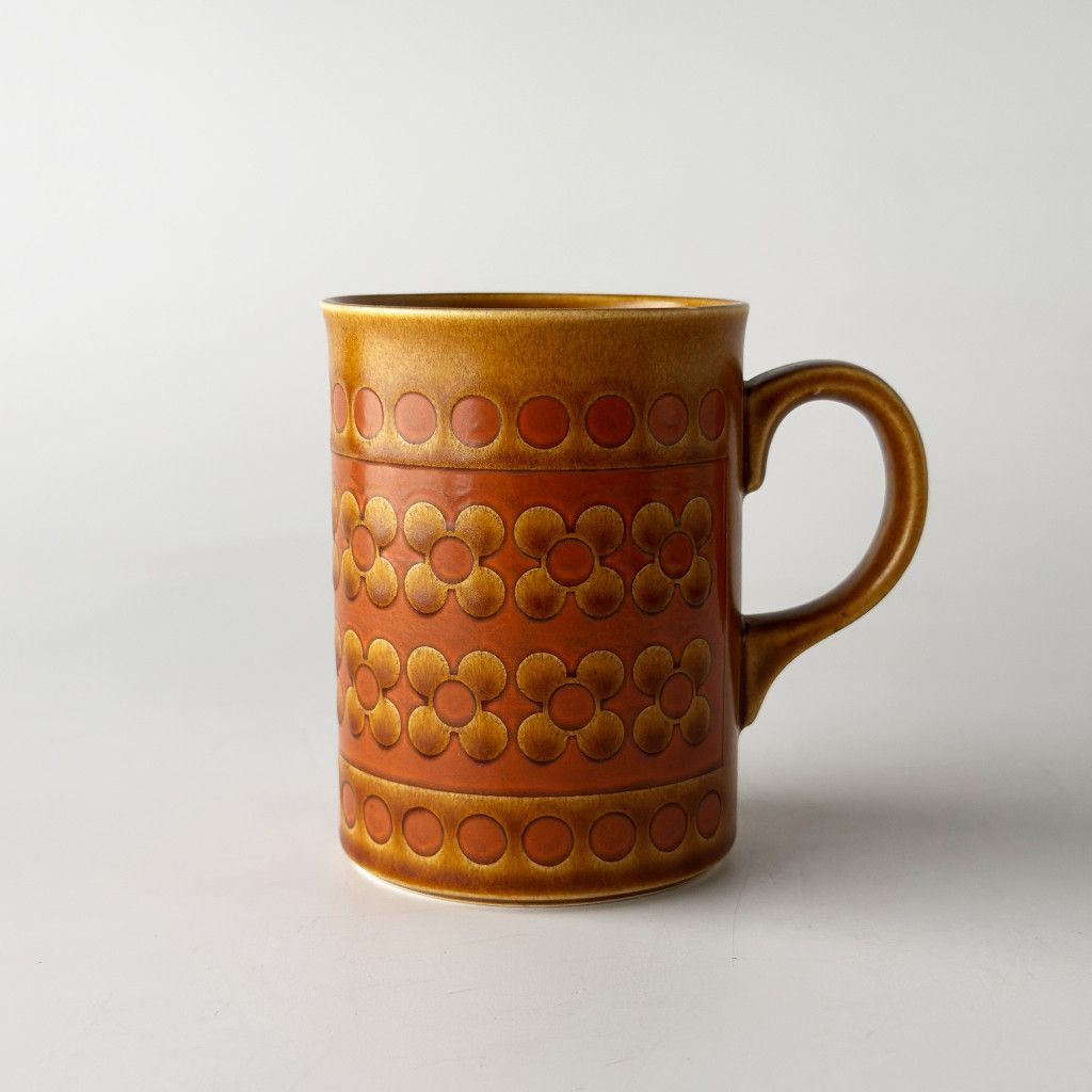 HORNSEA サフラン マグカップ 英国 ヴィンテージ ホーンジー サフロン Saffron イギリス ビンテージ 食器 花柄 花 90941