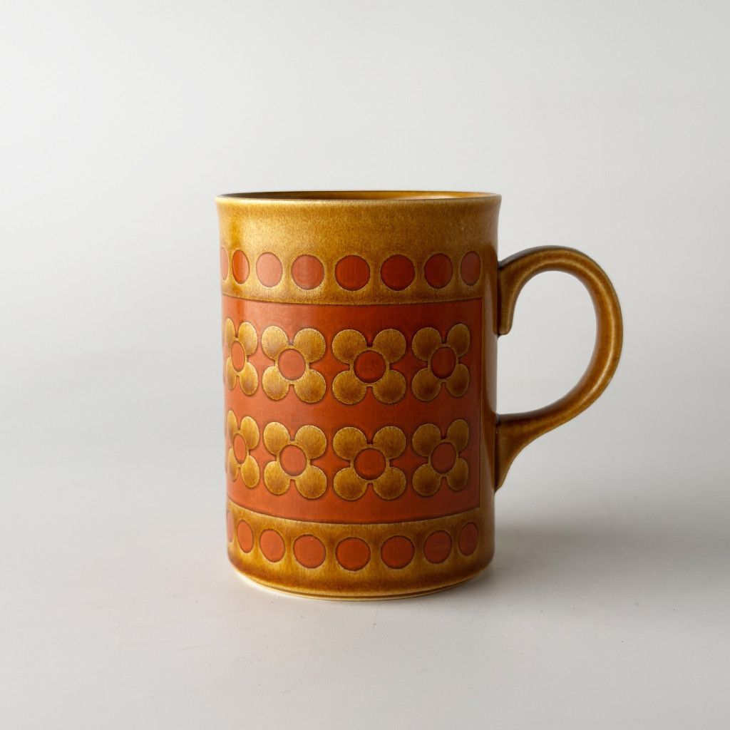 HORNSEA サフラン マグカップ 英国 ヴィンテージ ホーンジー サフロン Saffron イギリス ビンテージ 食器 花柄 花 96469