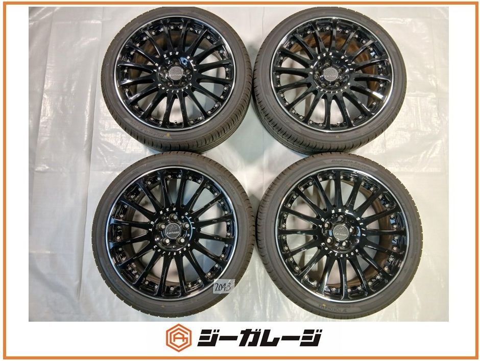 中古 カールソン 1/16 RSR GT 18インチ アルミホイール＆サマータイヤ