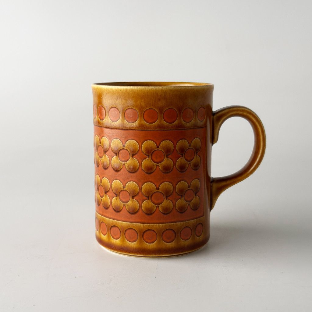 HORNSEA サフラン マグカップ 英国 ヴィンテージ ホーンジー サフロン Saffron イギリス ビンテージ 食器 花柄 花 101697