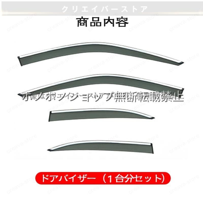 Ｍ５（ＢＭＷ）Ｅ３９対応用ドアバイザー サイドバイザー スモーク ウインドウバイザー 1台分セット
