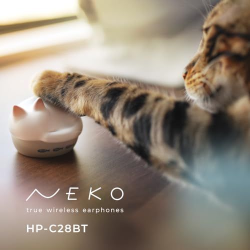 ラディウス radius HP-C28BT 完全ワイヤレスイヤホン : NEKO true wireless earphones Bluetooth対応 フルワイヤレス 左右分離型 AAC 軽量 猫 小型 小さい耳 コンパクト おしゃれ かわ 291cae7d ラディウス radius HP-C28BT 完全ワイヤレスイヤホン : NEKO true wireless earphones Bluetooth対応 フルワイヤレス 左右分離型 AAC 軽量 猫 小型 小さい耳 コンパクト おしゃれ かわ 291cae7d