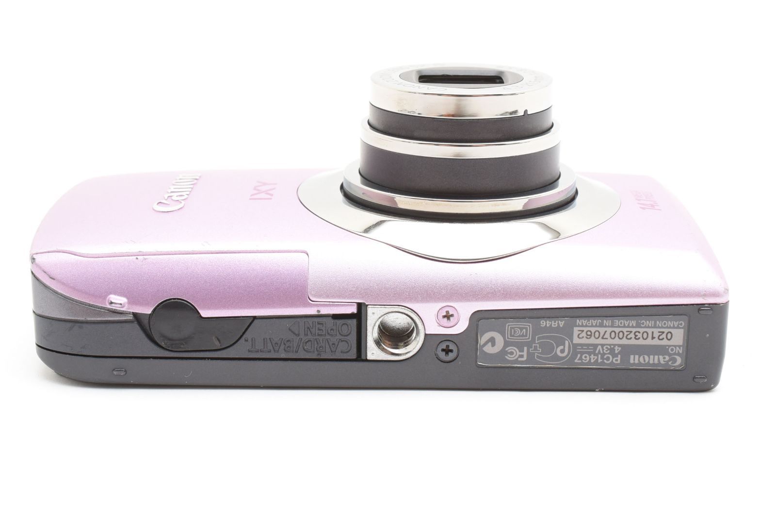 【返品保証】並品｜Canon キヤノン IXY 10S ピンク コンパクトデジタルカメラ #C260528-02