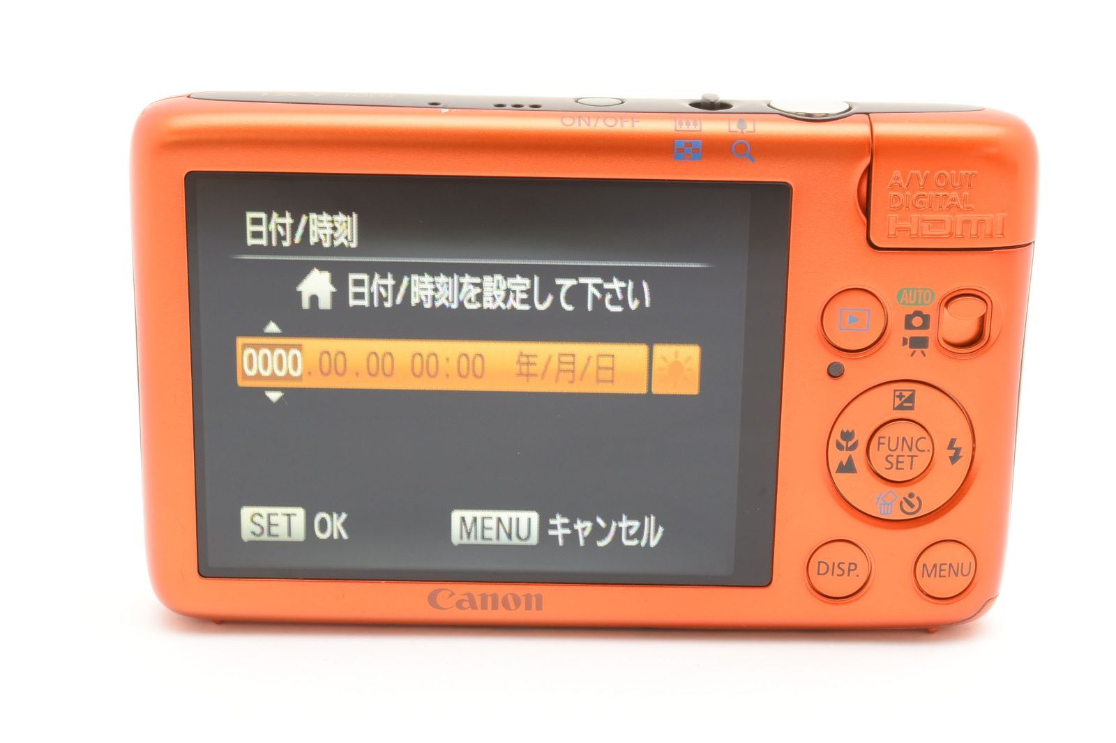 【返品保証】良品｜Canon キヤノン IXY 400F オレンジ コンパクトデジタルカメラ #C260601-09
