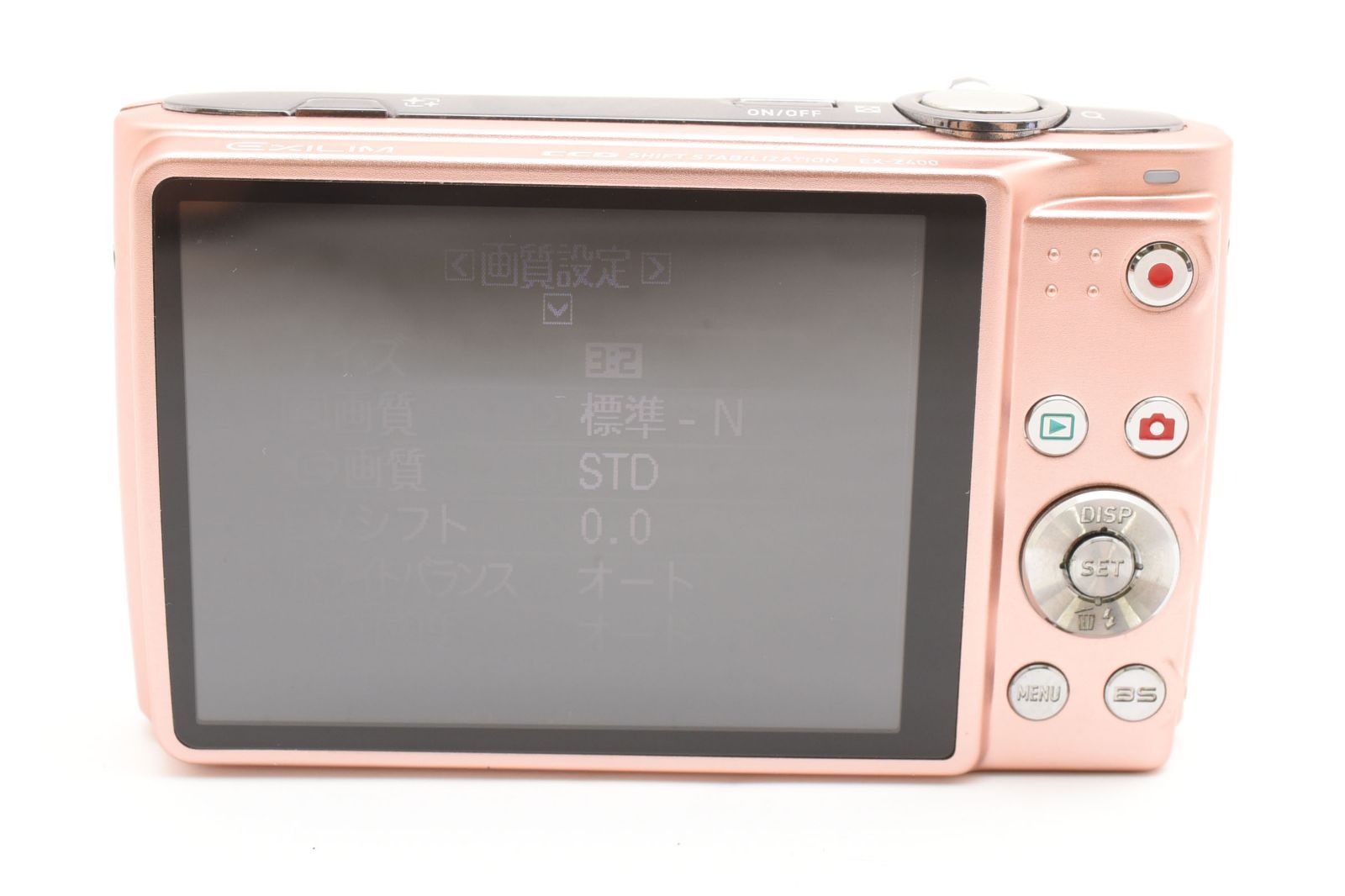 【返品保証】訳あり｜CASIO カシオ EX-Z400 ピンク コンパクトデジタルカメラ #C260530-06