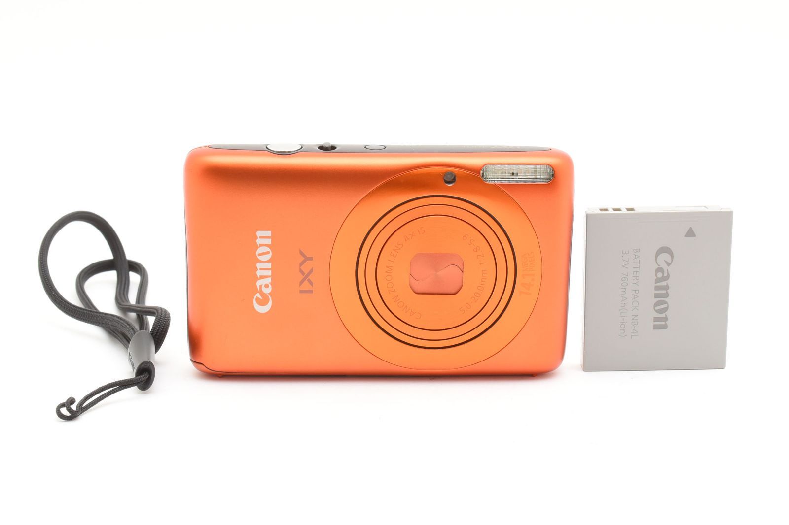 【返品保証】良品｜Canon キヤノン IXY 400F オレンジ コンパクトデジタルカメラ #C260601-09