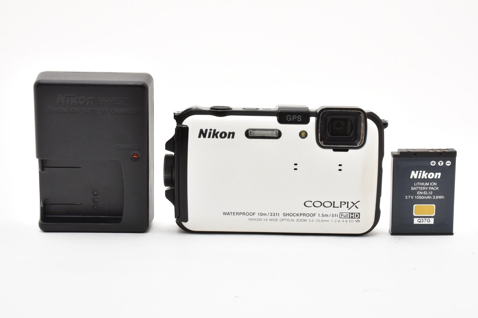 ★美品★ NIKON ニコン COOLPIX AW100 コンパクトデジタルカメラ #K954