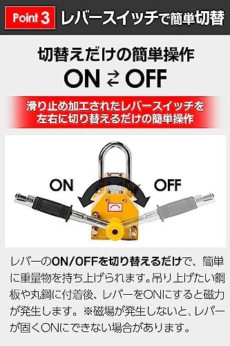 Zabuuun!【国際CE認証品】リフティングマグネット 100kg 永久磁石 吊り下げ式 電源不要 超強力 リフマグ送料無料 7a4fc608 Zabuuun!【国際CE認証品】リフティングマグネット 100kg 永久磁石 吊り下げ式 電源不要 超強力 リフマグ送料無料 7a4fc608