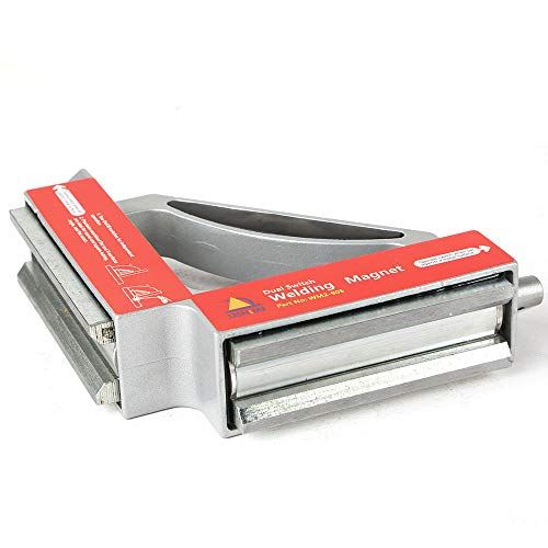 LISHUAI ネオジム溶接マグネットホルダー 90度オン/オフ スイッチ マグネチック クランプ/マグネットスクエア WM2 シルバー送料無料 349912e0