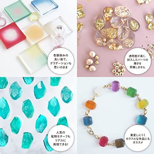 KIYOHARA 【日本製】 【ぷっくりシールが作れる】 Resin Lab レジンラボ LED レジン液 500g RLR500送料無料 902eefa0