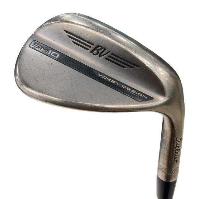 【中古】 タイトリスト VOKEY SPIN MILLED SM10 ニッケル 54°/10°S ウェッジ WG Dynamic Gold (フレックスS) メンズ 男性用 右利き 右用 Cランク ゴルフクラブ