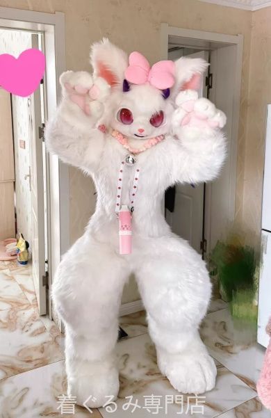 犬　猫　着ぐるみ ヘッド全頭　ヘッド ケモノ ファースーツ ぬいぐるみ コスプレ コスチューム Kurumi 一点物 C682