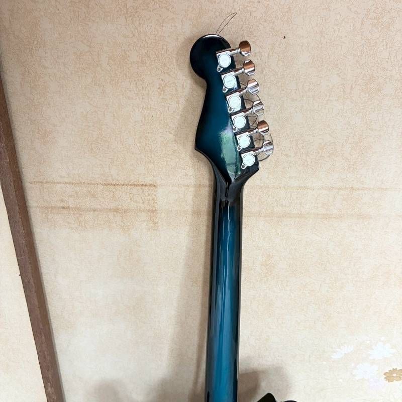 【動作品】Fernandes FST-65 THE FUNCTION エレキギター ブルーバースト SSH ソフトケース付
