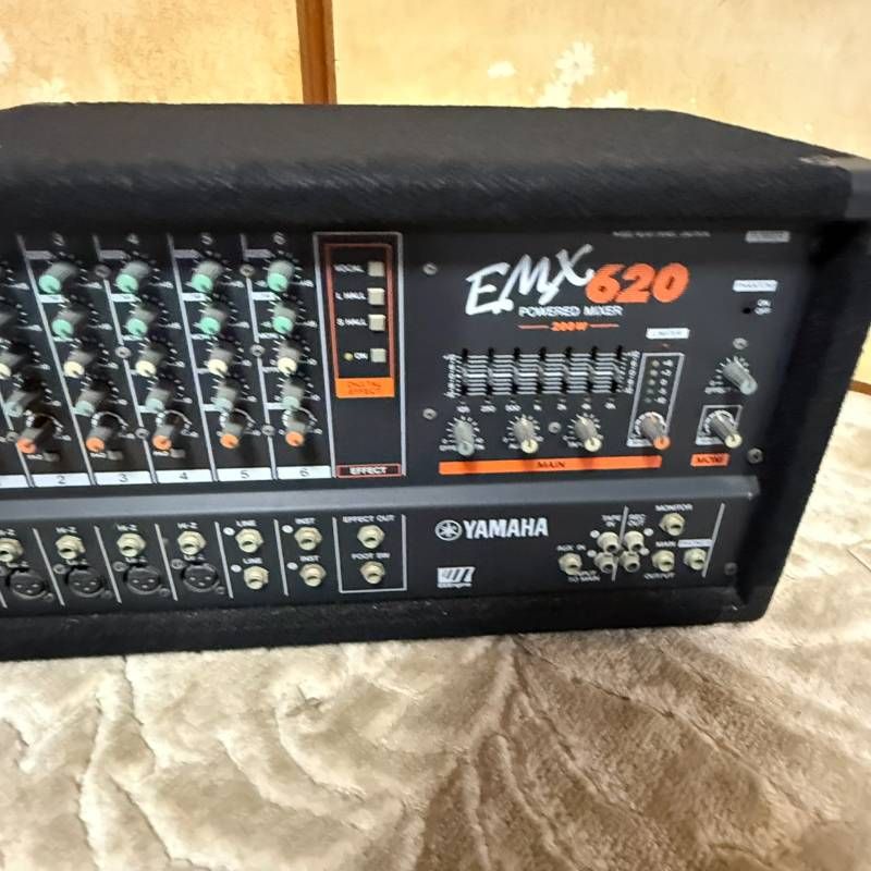 商品名】 YAMAHA EMX620 パワードミキサー 200W 動作品 - メルカリ