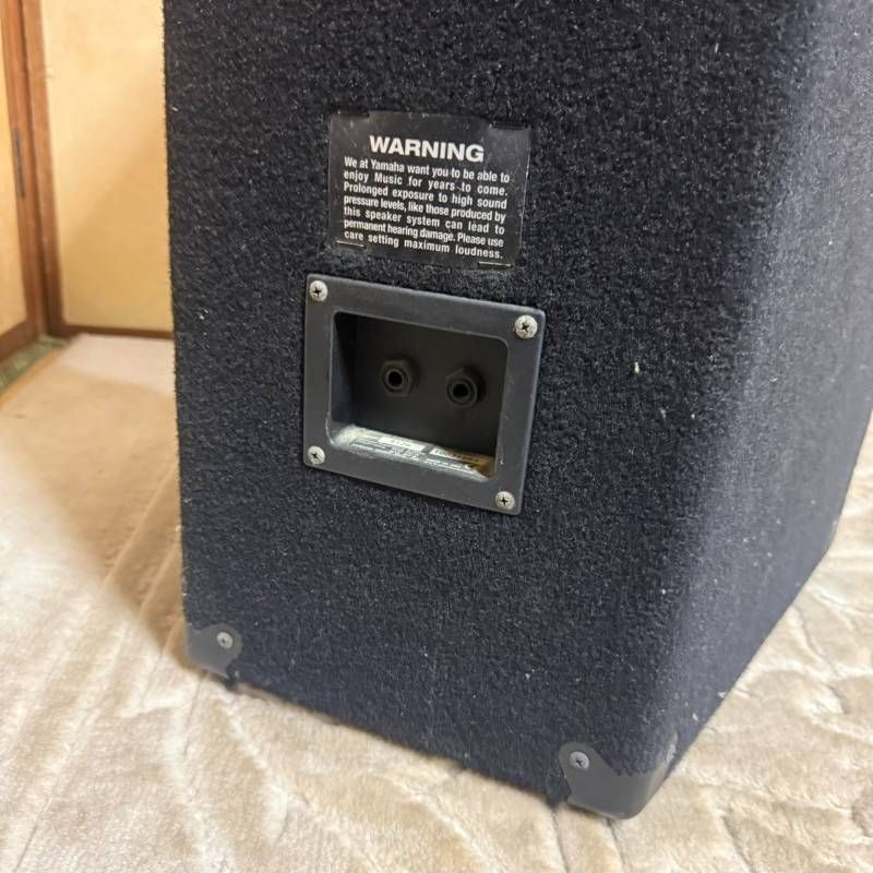 【商品名】 YAMAHA S12e PAスピーカー ペア 動作品