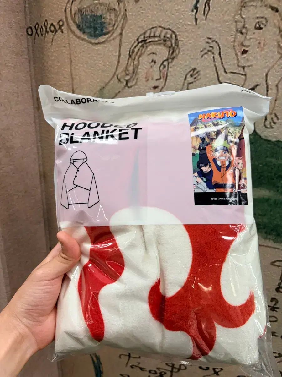 NARUTO -ナルト- ホカゲ フードブランケット 未開封