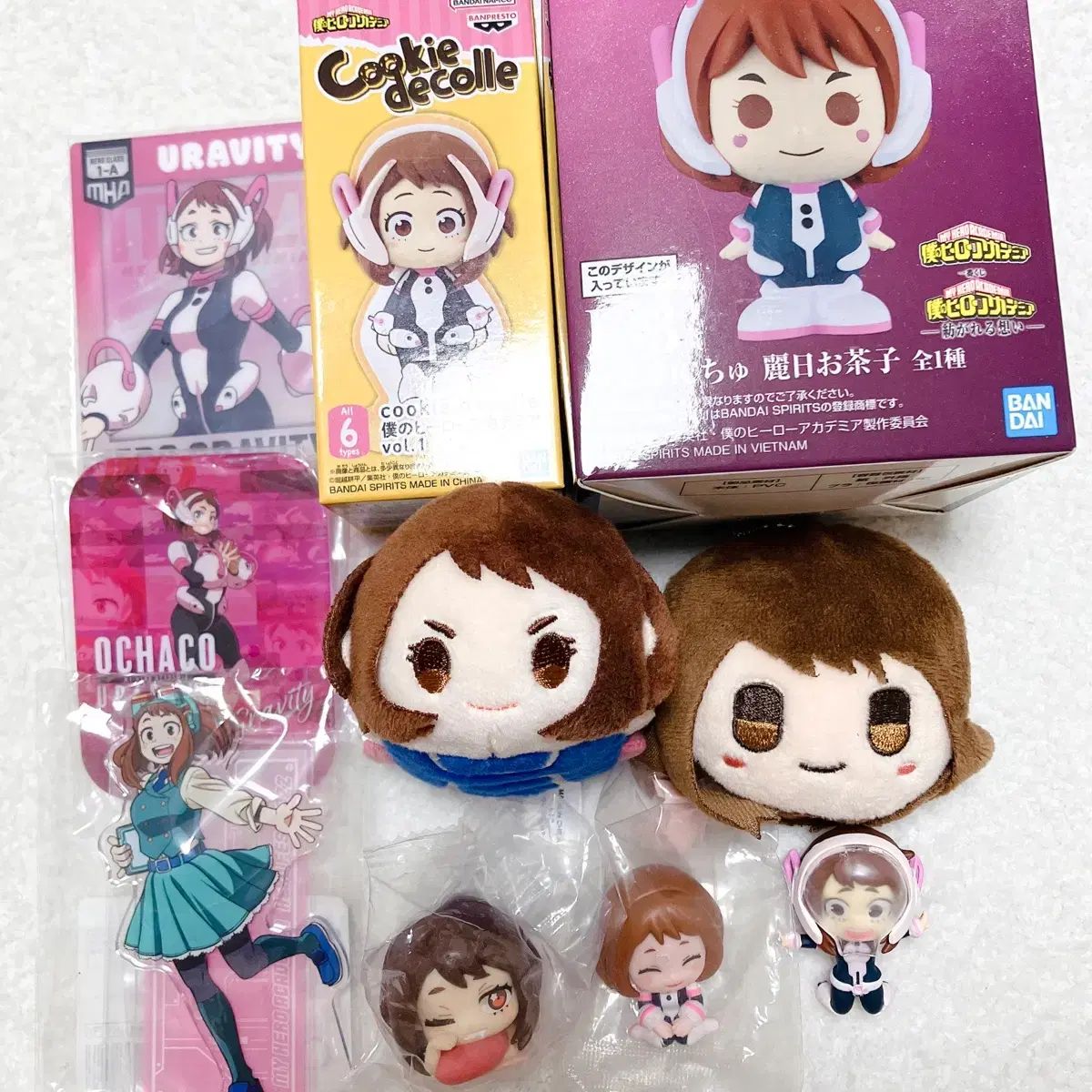 僕のヒーローアカデミア 麗日 フィギュア グッズ セット